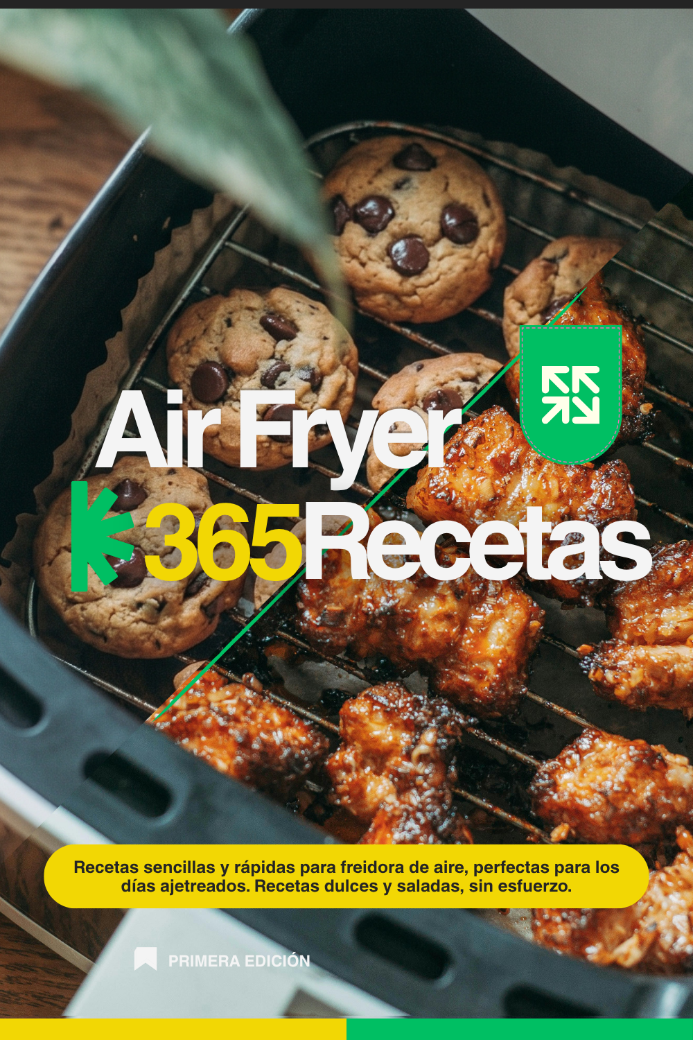 Portada Air Fryer 365 Recetas